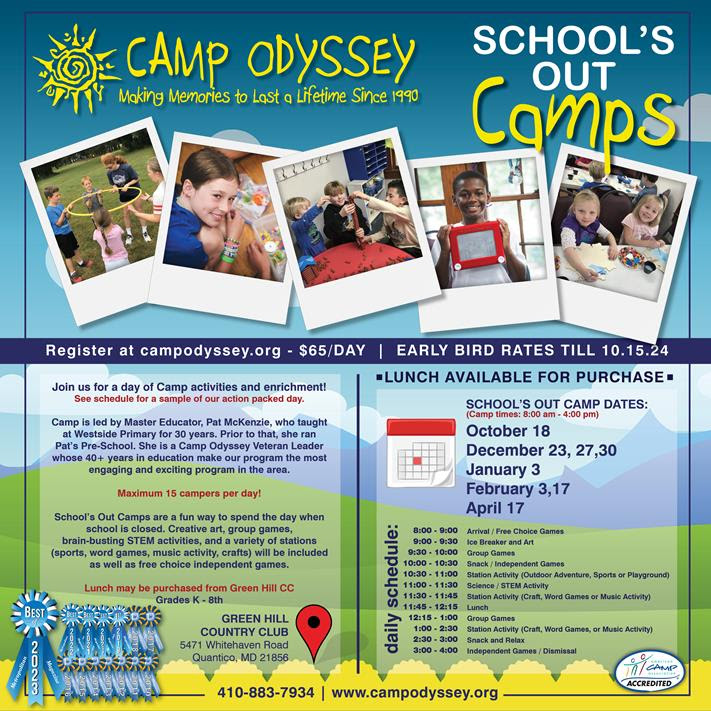 Camp Odyssey School's Out Camps